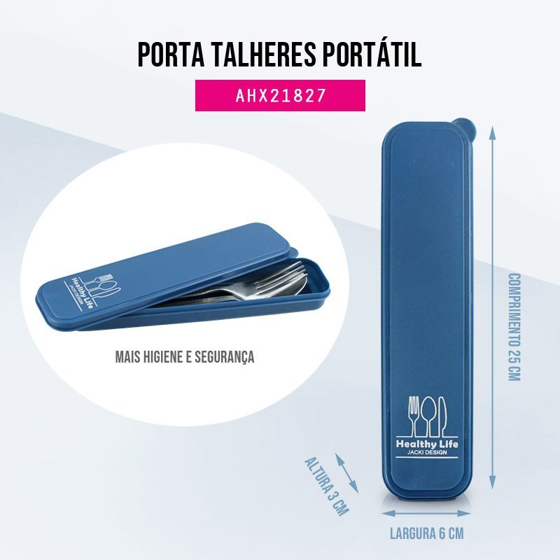 Kit Bolsa Térmica Lancheira Marmita Garrafa Porta Talher Fit Jacki Design Bolsa Térmica Com Alça Fem - 3