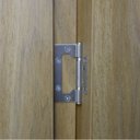 Ver imagem 5 de Kit porta de Madeira Completa 213cm x 64cm  Batente regulavel de 16 a 18,5cm Esquerda Incoportas