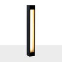 Ver imagem 4 de Poste Balizador de Jardim Externo Preto P/ Tubular T8 Starlumen St2946