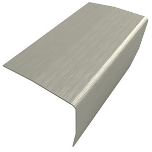 Perfil Cantoneira de Aço Inox 304, Escovado - 30 X 30 X 2980 Mm