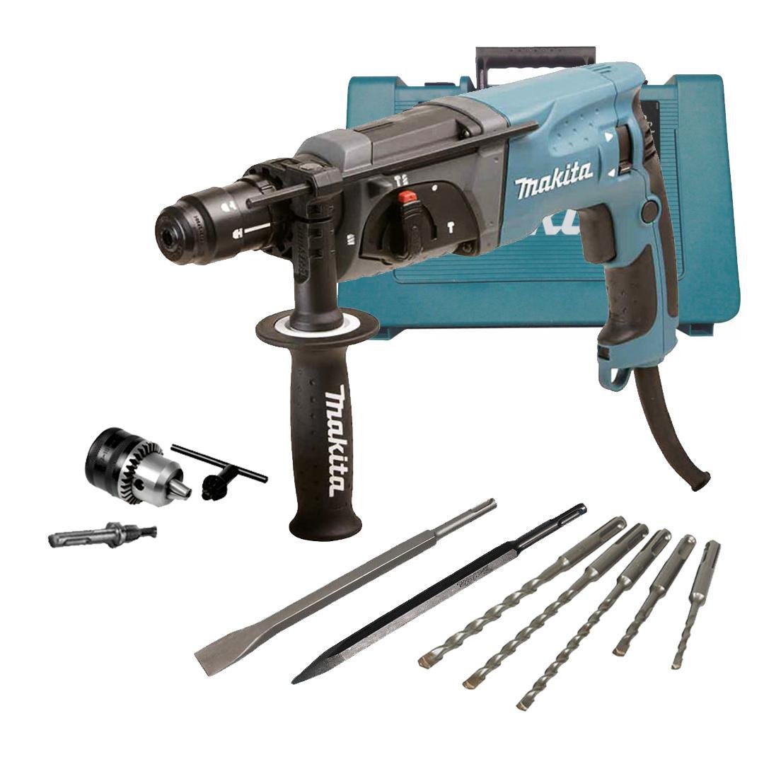 Martelete Combinado Sds-plus Hr2470 800w Makita 220v - 1