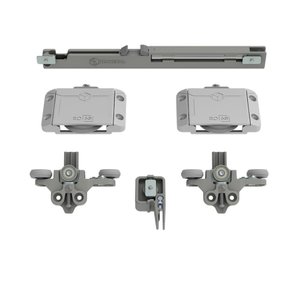 Kit Agility Standard 200 para 1 Porta Sobreposto + Ro 65 40kg Linha Royal Rometal