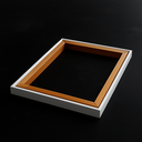 Ver imagem 4 de Moldura Filete Branca 70x100 Cm com Chassi para Canvas