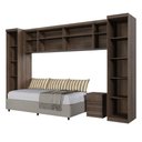 Ver imagem 4 de Guarda Roupa Modulado Dallas com 6 Módulos 8 Portas de Bater 3 Gavetas