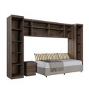 Ver imagem 3 de Guarda Roupa Modulado Dallas com 6 Módulos 8 Portas de Bater 3 Gavetas