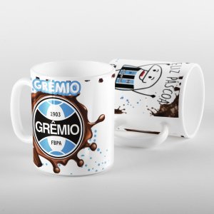 Caneca flork feliz pascoa gremio