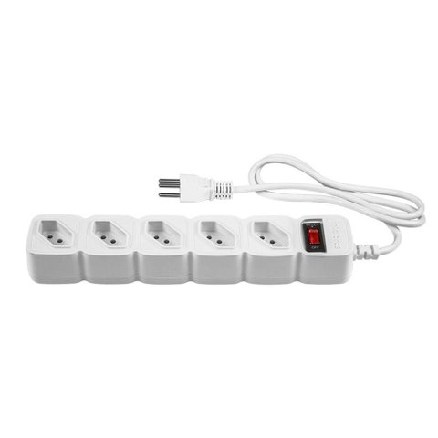 Protetor Eletronico C- 5 Tomadas Branco Epe 205 + 4824202