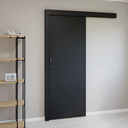 Ver imagem 1 de Kit porta de Madeira Completa 213cm x 70cm  Batente regulavel de 16 a 18,5cm de Correr Incoportas