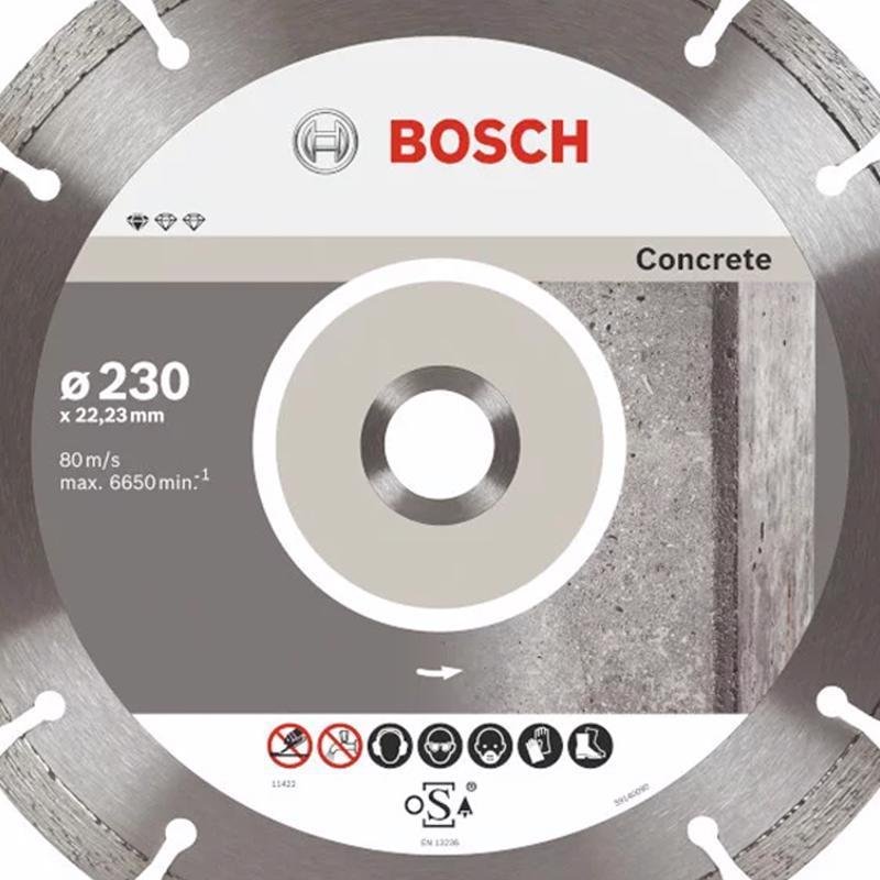 Disco Bosch Segmentado Std Concreto 230mm - Bosch - 2