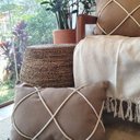 Ver imagem 4 de Almofada Atelier Trançar Retangular Caramelo 50x30