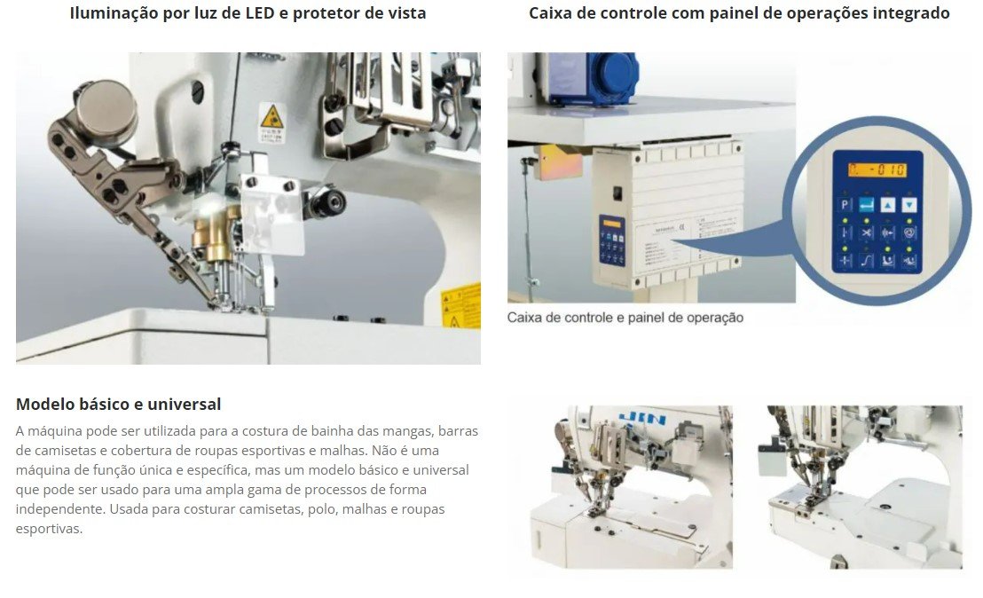 Cobertura, Cilíndrica Eletrônica Juki Jin-f1c U364/sn- 220v - 5