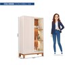 Cristaleira Mondrian 2 Portas com Led - 3