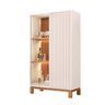 Cristaleira Mondrian 2 Portas com Led - 6