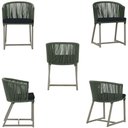 Ver imagem 5 de 7 Cadeiras de Jantar Área Noronha Fendi E12 Trama Original Verde