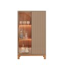 Ver mais imagens de Cristaleira Mondrian 2 Portas com Led