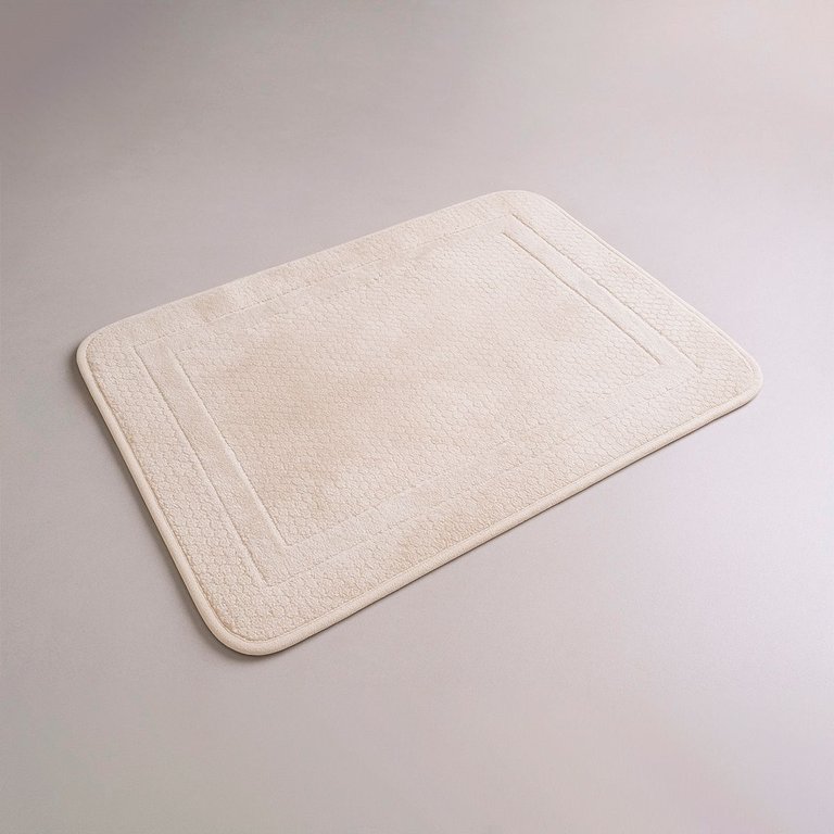 Tapete Porta Entrada Antiderrapante Aconchego 65x45cm Bege Tapete Porta Entrada Antiderrapante Aconchego 65x45cm Bege