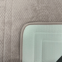 Ver imagem 5 de Tapete Porta Entrada Antiderrapante Aconchego 65x45cm Bege