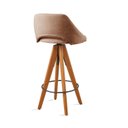 Ver imagem 7 de Kit 2 Banquetas Giratórias Estofadas com Encosto Nicole