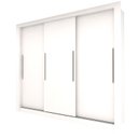 Ver imagem 2 de Guarda-roupa Casal 3 Portas 100% MDF Milão Yescasa