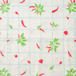 Toalha de Mesa São João Jacquard - Pimenta - Easy Clean – 8 Lugares - 3