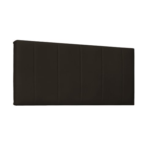 Cabeceira Painel Arizona Para Cama Box Queen 160 cm Corino - D’Rossi - Marrom