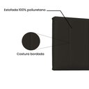 Ver imagem 3 de Cabeceira Painel Arizona Para Cama Box Queen 160 cm Corino - D’Rossi - Marrom
