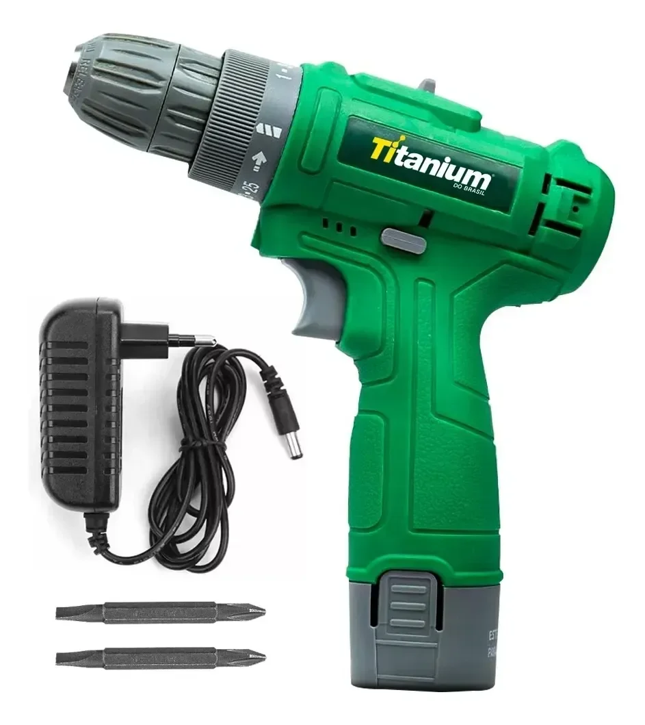 Ver imagem 1 de Parafusadeira a Bateria 12v Verde (sem Maleta) 06208 Titanium