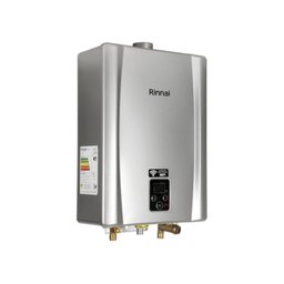 Aquecedor Rinnai 17 Litros E17 Feh Gn Prata (digital) + Kit Ligação de 40cm - 2
