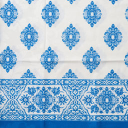 Toalha de Mesa São João em Jacquard - Easy Clean Louça Portuguesa 08 Lugares - 2