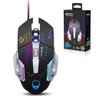 Mouse Gamer RGB 4800 DPI 6 Botões MS - G208 Preto - Exbom - 1