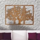 Ver imagem 6 de Quadro de Parede Árvore 3 Peças em Mdf