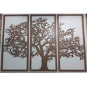 Ver imagem 3 de Quadro de Parede Árvore 3 Peças em Mdf