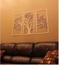 Ver imagem 1 de Quadro de Parede Árvore 3 Peças em Mdf