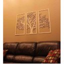 Ver imagem 1 de Quadro de Parede Árvore 3 Peças em Mdf