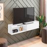Rack para Tv Suspenso até 50 Polegadas com 1 Porta e 1 Nicho Atena - 2