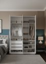 Ver imagem 1 de Guarda-roupa Modular 4 Portas 1014 Ilan Branco