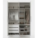 Ver imagem 2 de Guarda-roupa Modular 4 Portas 1014 Ilan Branco