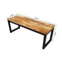 Ver imagem 4 de Conjunto Mesa Industrial Tavolo 1,20m com 1 Banco Industrial