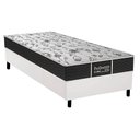Ver imagem 1 de Cama Box Solteiro: Colchão Molas Probel Prolastic Sleep + Base CRC Courano White(88x188)