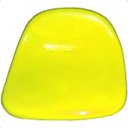 Ver imagem 1 de Assento para Estádio Banco Cadeira Concha Pp-7 Proteção Uv Amarelo