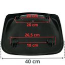 Ver imagem 3 de Assento para Estádio Banco Cadeira Concha Pp-7 Proteção Uv Amarelo