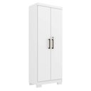 Ver imagem 6 de Guarda Roupa Solteiro Capelinha Premium 3 Portas com Armário Multiuso Max Plus Branco-Zanzini
