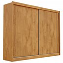 Ver imagem 7 de Guarda-Roupa Casal Creta 2 Portas 4 Gavetas 100% Mdf Peroba/Off White - Europa Móveis