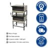 Forno Industrial Duplo a Gás Progás Prp-860 Dp S/kg Inox Pedra Refratária Abertura Guilhotina - 2