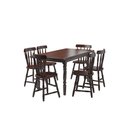 Ver imagem 4 de Mesa de Jantar 102ea com 06 Cadeiras 150ea Castanho Acetinado Piratini
