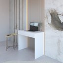 Ver imagem 6 de Mesa Escrivaninha com Sevilha 1 Gaveta 90cm Branco