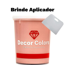 Decor Colors Tinta Efeito Cimento Queimado Diamantado Aveludado Rose Gold 3,2kg - 5