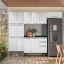 Ver imagem 5 de Cozinha Modulada Compacta em Aço 4 Peças 13 Portas 2 Gavetas Florençe Itatiaia