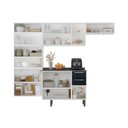 Ver imagem 5 de Cozinha Modulada Compacta em Aço 4 Peças 13 Portas 2 Gavetas Florençe Itatiaia