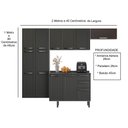 Ver imagem 4 de Cozinha Modulada Compacta em Aço 4 Peças 13 Portas 2 Gavetas Florençe Itatiaia
